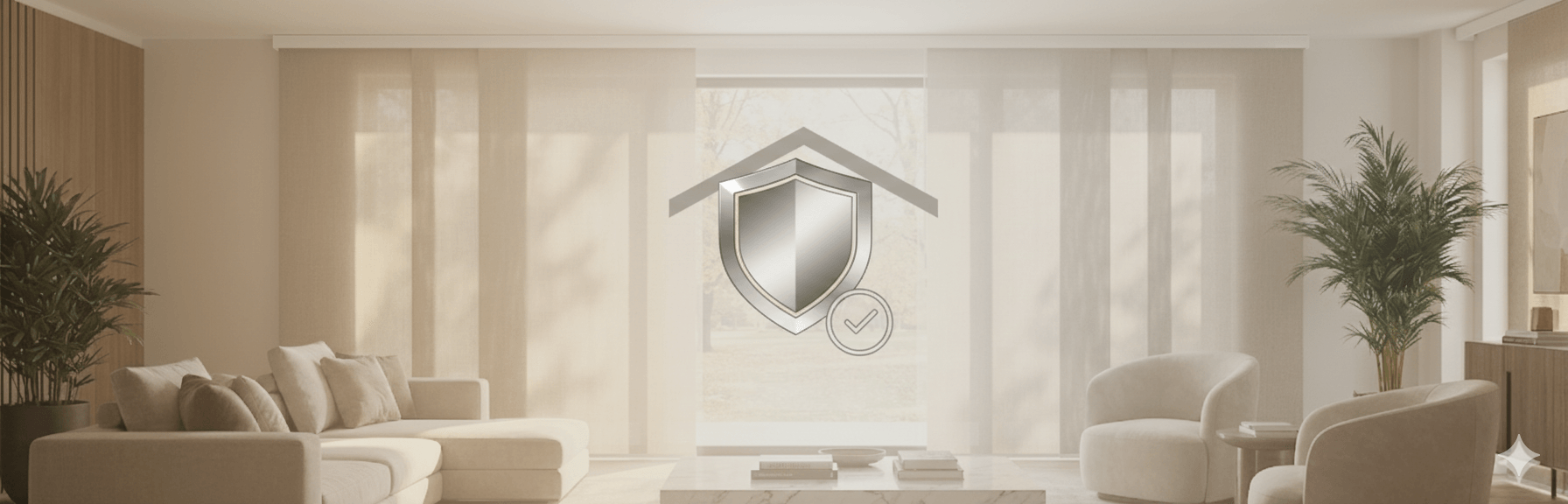 Blinds banner background