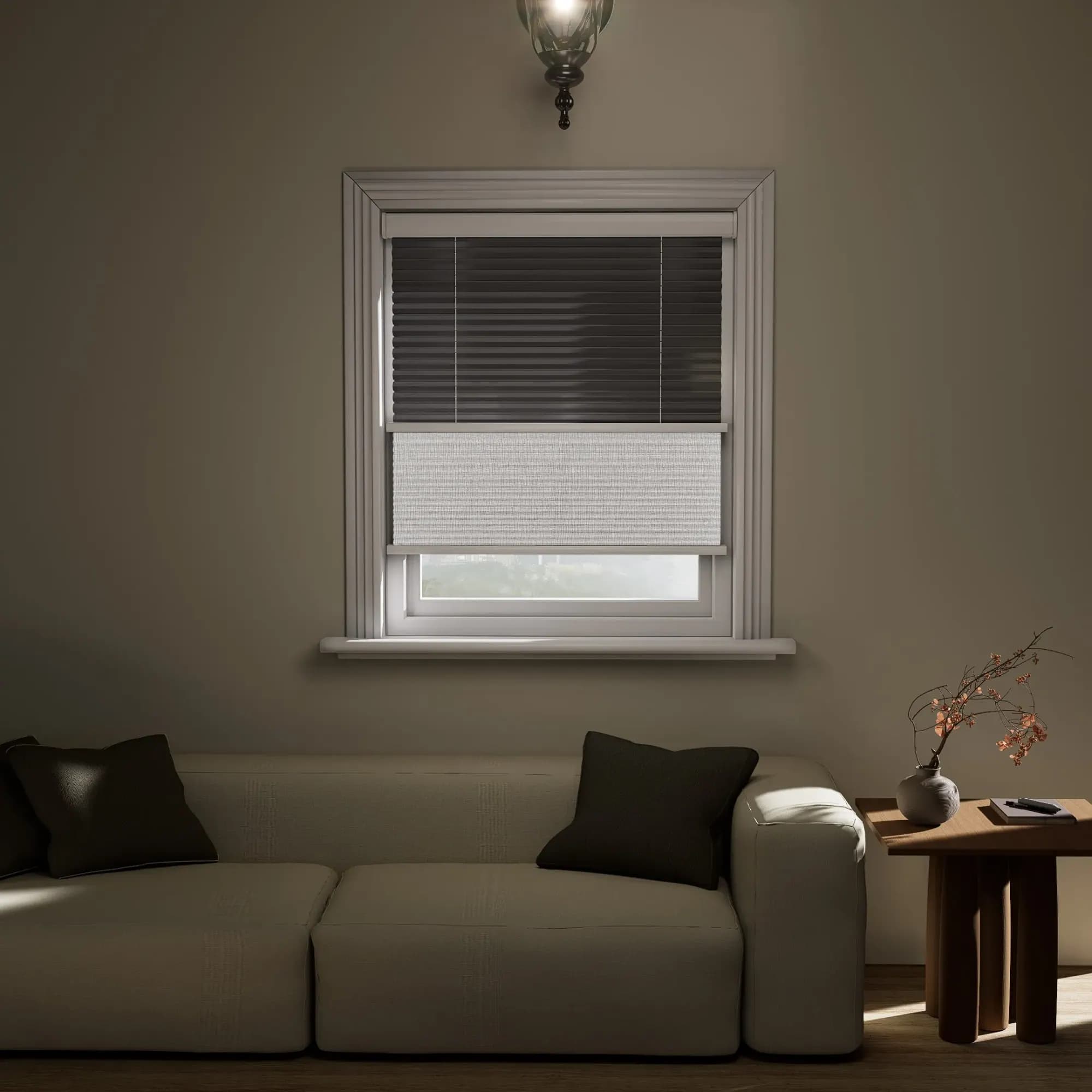 Why Settle for One Fabric When One Blind Can Do It All?, example 2