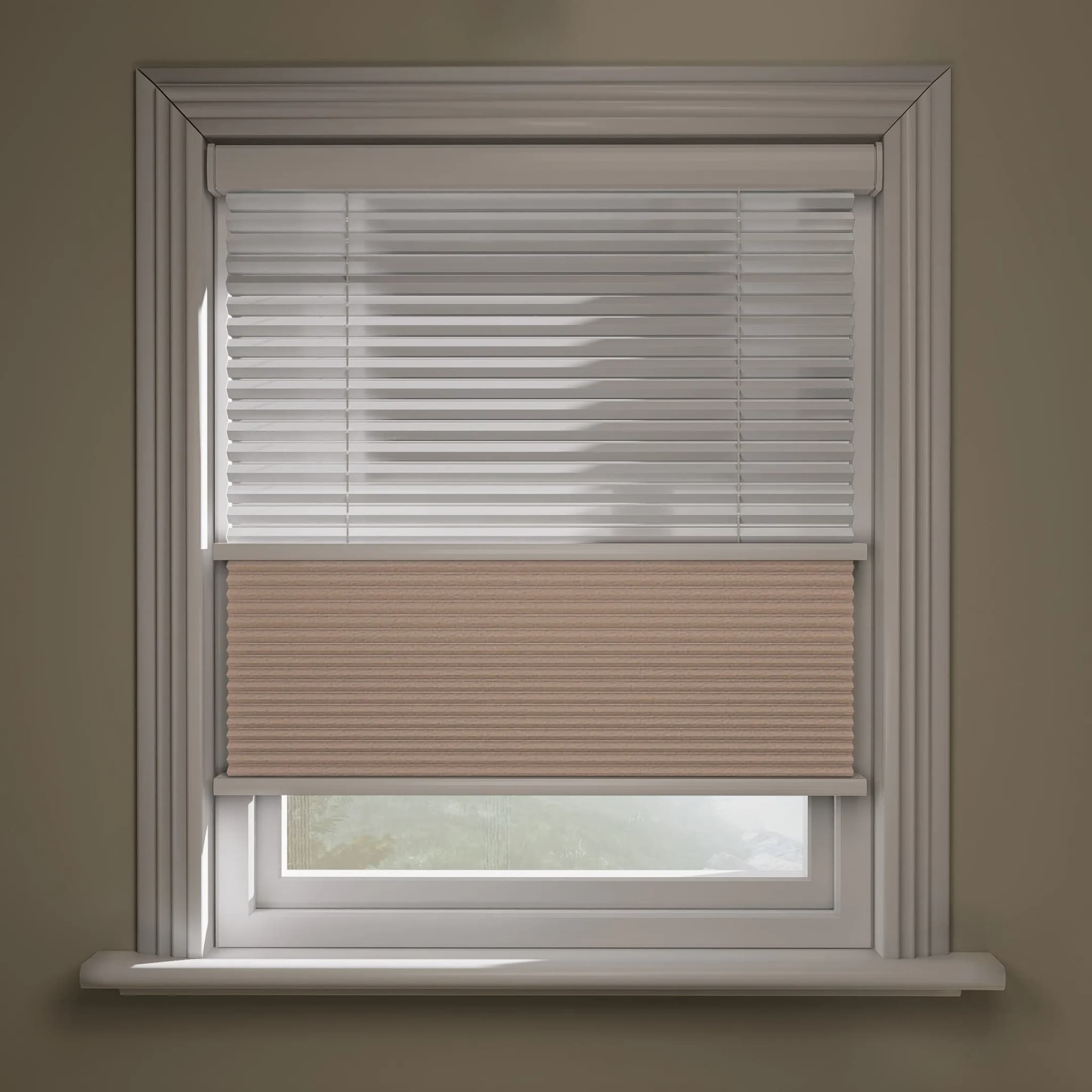 Why Settle for One Fabric When One Blind Can Do It All?, example 3