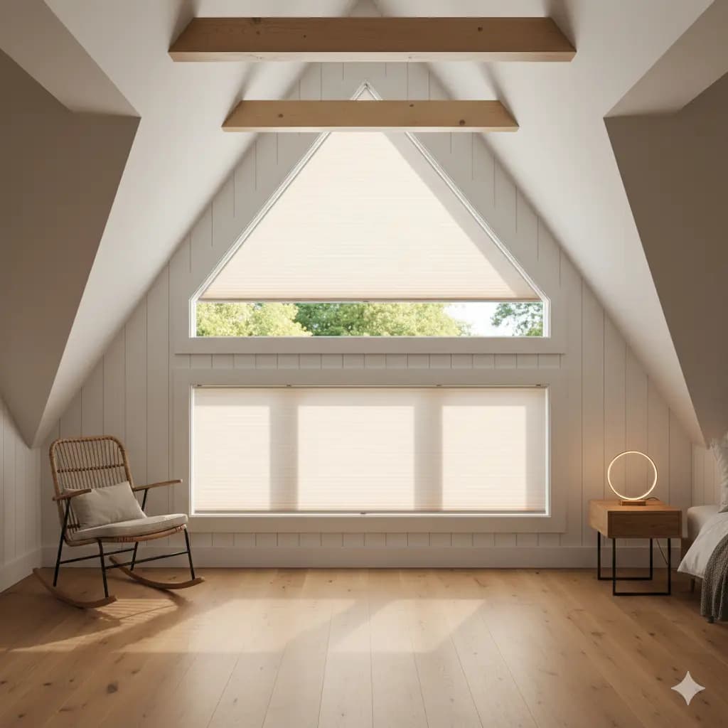 Slanted Blinds Built Around Every Angle, Shape and Architectural Detail, example 3
