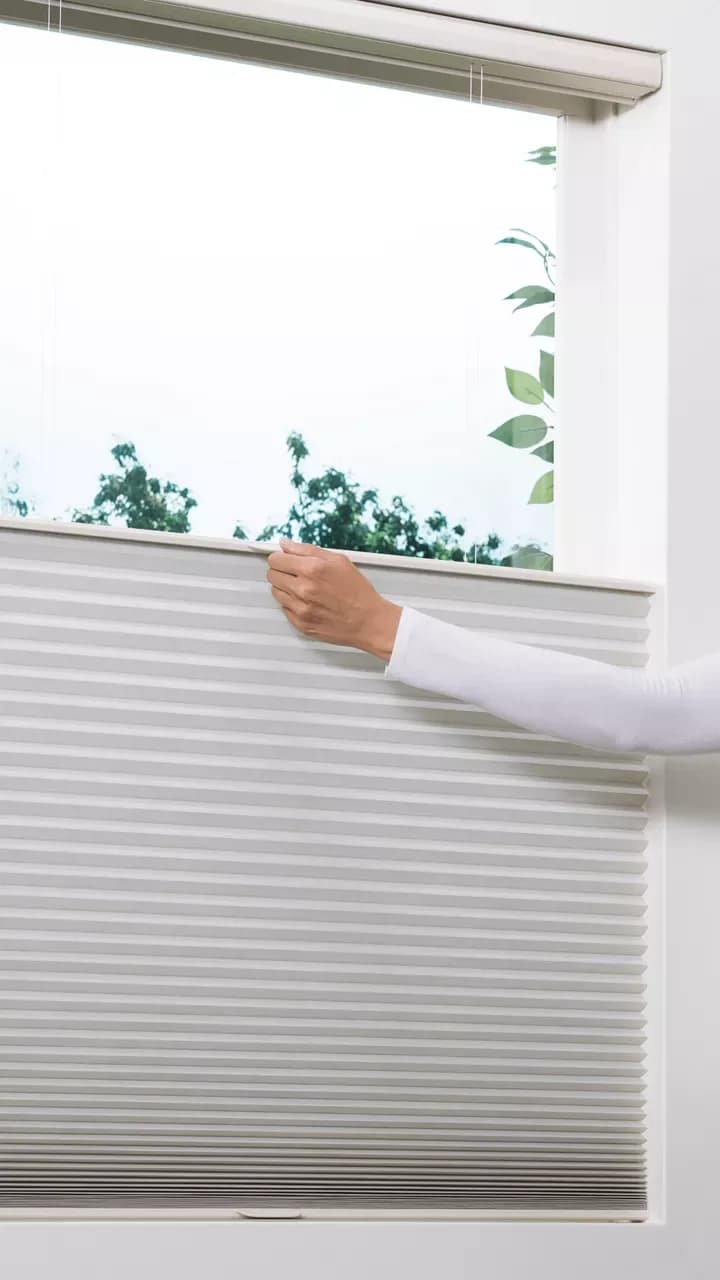 Cordless Blinds installed in a home