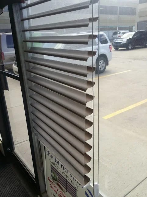 Trifold Blinds installed in a home
