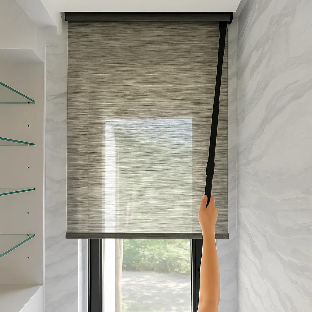 Manual Wand installed in a home