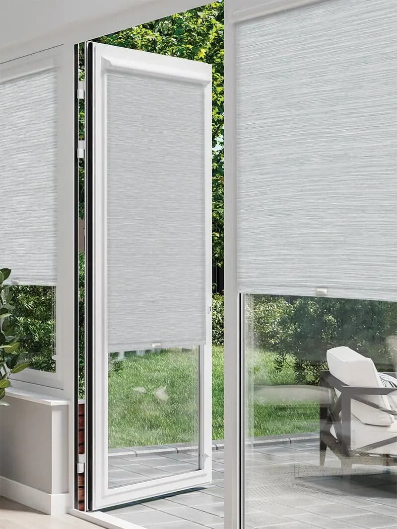 T&T Perfect Fit Blinds installed in a home