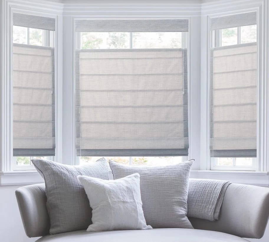 Roman Shades Installation Handled With Care and Expertise