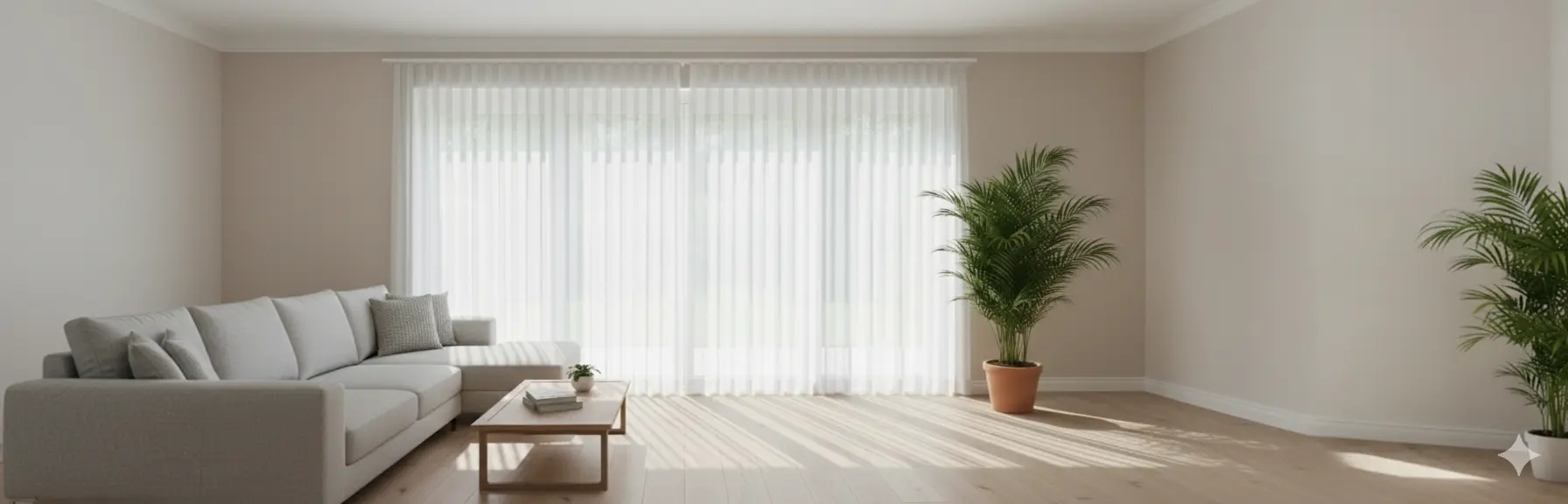 Blinds banner background