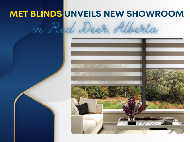 Blinds Showroom In Red Deer Alberta